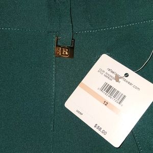 Rafaella Women's Chic Office Ponderosa Pine Pants Size 12